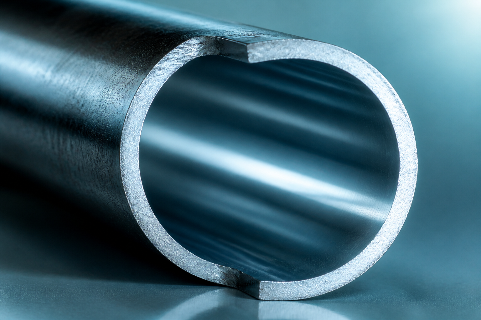 Clean, scale-free pipe interior after whole-home Puronics water filtration